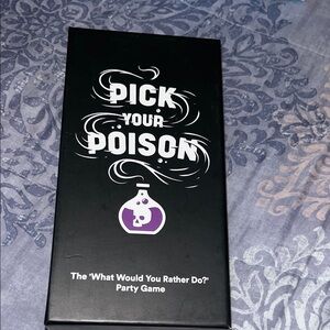 Pick Your Poison Party Game